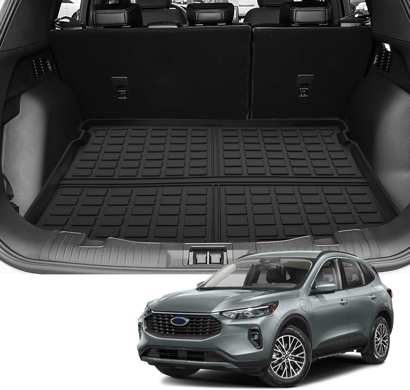 Yonugli Custom for 2020-2025 2026 Ford Escape Cargo Mats Trunk Liner All Weather TPE Protection Mat Accessories (for 2020-2026 Ford Escape) - Image 2